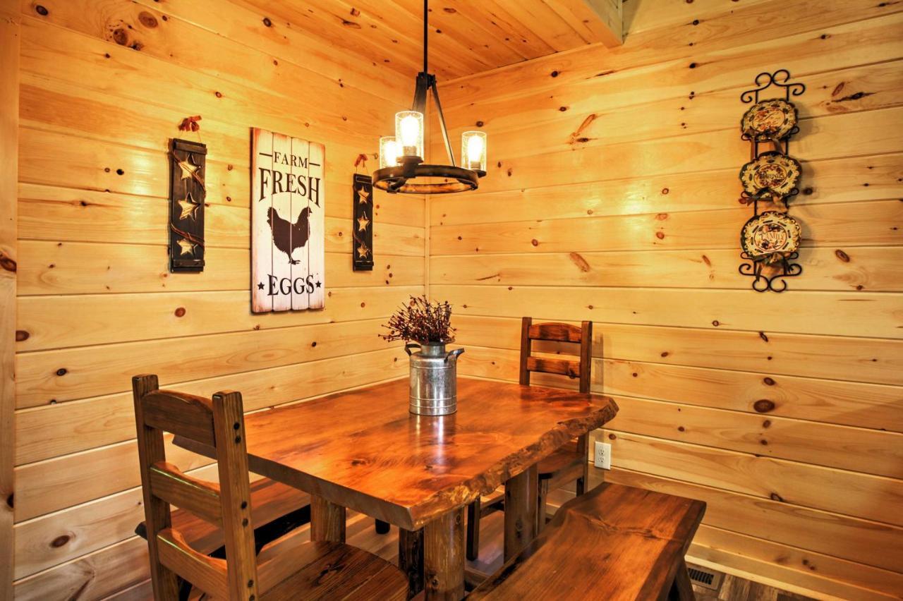 Gatlinburg Cabin With Hot Tub 5 Mi To Downtown Εξωτερικό φωτογραφία