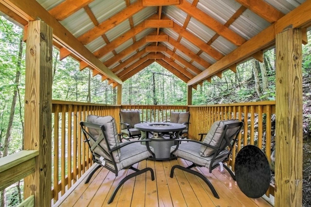 Gatlinburg Cabin With Hot Tub 5 Mi To Downtown Εξωτερικό φωτογραφία