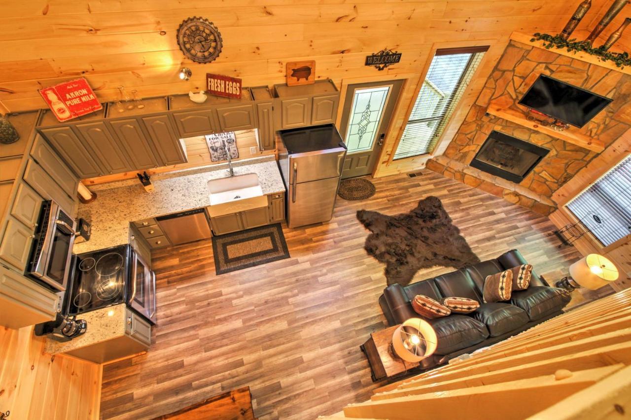 Gatlinburg Cabin With Hot Tub 5 Mi To Downtown Εξωτερικό φωτογραφία