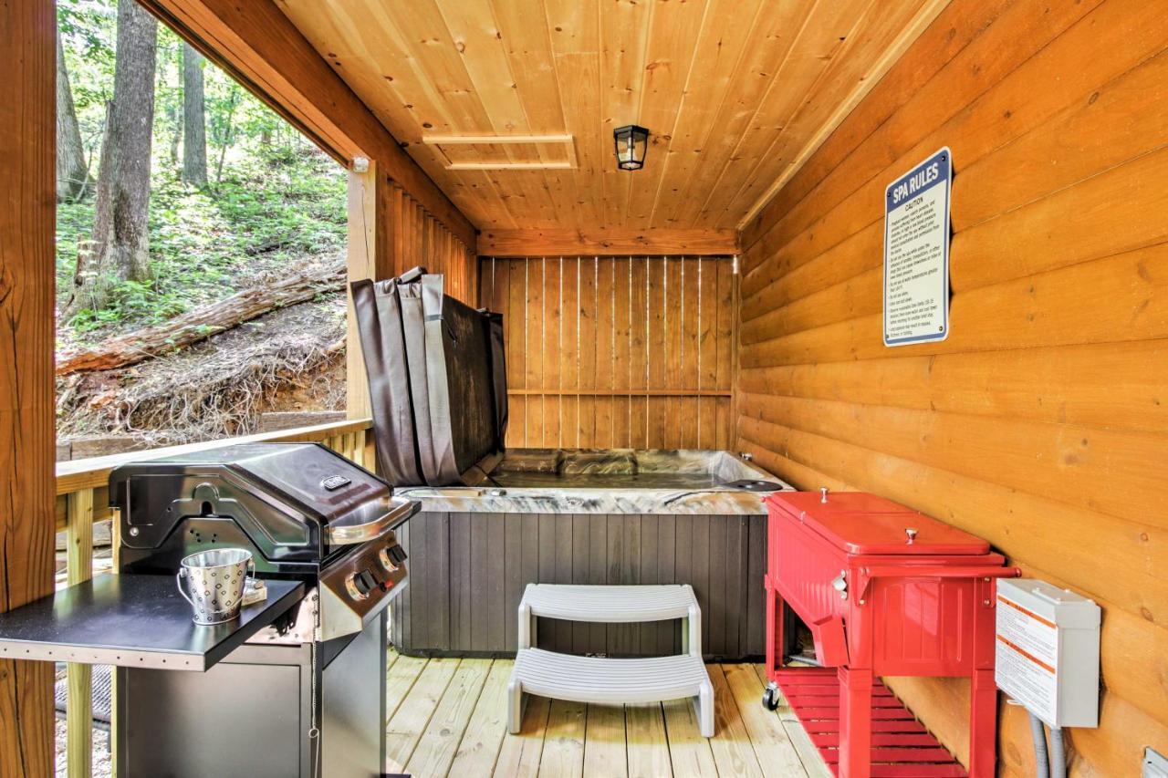 Gatlinburg Cabin With Hot Tub 5 Mi To Downtown Εξωτερικό φωτογραφία